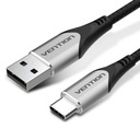 Прочный USB-кабель VENTION — USB Type-C, 3A, плетеный, 0,25