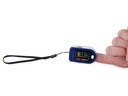 Pulsoksymetr napalcowy medyczny tętno pulsometr Zasilanie baterie