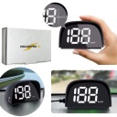 БЕЛЫЙ Цифровой GPS-спидометр Скорость км/ч Дисплей + кабель