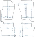 LAND ROVER RANGE ROVER SPORT 2005-2013R. КИЛИМКИ DIAMOND + ЧЕРВОНА EKO  (14399439775) фото min 9
