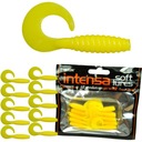 10szt twister JAXON guma 3,8cm INTENSA okoń INT38A