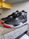 Topánky Nike Jordan 4 Retro Bred Reimagined 46 FV5029-006 Veľkosť 46
