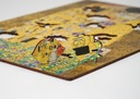 Drevené puzzle A4 Klimt &quot;Bozk&quot; 165 dielikov. Počet prvkov 165