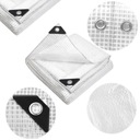 БРЕЗЕНТ 2х3 100г ПРОЗРАЧНЫЙ БРОНЯ БЕЛЫЙ УФ+