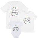 РОЖДЕСТВЕНСКИЕ ФУТБОЛКИ СЕМЬЯ МАМА ПАПА СЫН ДОЧЬ