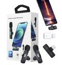 КОМПЛЕКТ 2 БЕСПРОВОДНЫХ МИКРОФОНОВ USB C ANDROID IPHONE АДАПТЕР