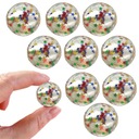 10x СЕНСОРНЫЕ РЕЗИНОВЫЕ МЯЧИ ДЛЯ прыжков со звездами, 27 мм