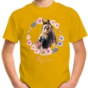 ФУТБОЛКА ДЕТСКАЯ ЛОШАДИ 140 СУПЕР КАЧЕСТВО