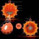6X FLARA ROAD HEADLIGHT WARNING AUTOMOTIVE LIGHT EMERGENCY LED MAGNIT  photo 9