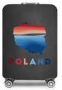 Защитный чехол для чемодана размер L ПОЛАНДИЯ