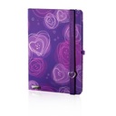 ПОДАРОК ​​НА ДЕНЬ ВАЛЕНТИНА - БЛОКНОТ А5/СЕТКА С СЕРДЦЕМ