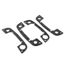 PARA 4 PIEZAS FORRO MANECILLAS DE PUERTA GOMA COMPACTADORES BMW E36 E34 E32 Z3 3 5 7 SER 