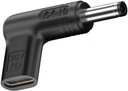 Адаптер USB -адаптер тип C до 4,5x3,0 мм HP Dell Angular + PIN 100 Вт PD