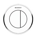 КНОПКА Смыва для унитаза БЕЛЫЙ/ХРОМ GEBERIT ТИП 10