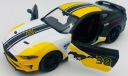 Ford Mustang GT 2018 #38 GT Racing 1:24 модель Motormax 73911