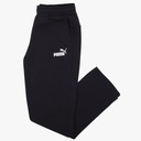 Мужские спортивные штаны Puma, прямые брюки, черный хлопок, XL