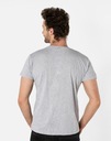 Koszulka Podkoszulek Tshirt Męski 100% Bawełniany Krótki Rękaw K2002-7 XL Kolor szary