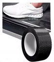 ЛЕНТА ЗАЩИТНАЯ ФОЛЬГА ДЛЯ ПОРОГОВ АВТОМОБИЛЯ CARBON 5D ТОЛЩИНА ЧЕРНАЯ 10см 5м