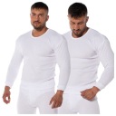 X2 ФУТБОЛКА МУЖСКАЯ, БЕЛАЯ, С ДЛИННЫМ РУКАВОМ, M