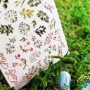 НАКЛЕЙКИ ДЛЯ НОГТЕЙ AKAR LUCKY ROSE 3D- 45