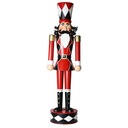 МЕТАЛЛИЧЕСКИЙ ЩЕЛКУНЧИК НОВОГОДНЕЕ УКРАШЕНИЕ ДЛЯ РОЖДЕСТВЕНСКОГО ПОДАРКА