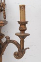 zlatý SVIETNIK nástenné dvojramenné svietidlo SECESIA Typ nábytku štýlový (originálny)