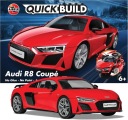 Складная модель Audi R8 Coupe QUICKBUILD AIRFIX кирпичи Лицензия
