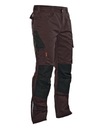 Рабочие брюки Jobman 2321 коричнево-черные - 56