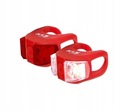 Комплект светильников KLS Twins Silicone красный