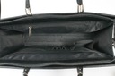Dámska kožená taška cez rameno na notebook 15 poľsko výroba kabelka Dominujúca farba čierna