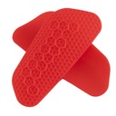 1 пара футбольных щитков для голени, защитное снаряжение для мужчин и женщин, красные