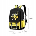 Školský batoh Taška Pokémoni Svieti Pikachu Počet vreciek 0