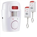 ДАТЧИК ДВИЖЕНИЯ + 2 ПУЛЬТА ДИСТАНЦИОННОГО УПРАВЛЕНИЯ, ГРОМКОСТЬ 105 дБ