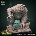 Silverback Owlbear - Мамонтовая фабрика - 3D-печать