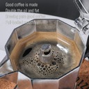 Espresso sparovač na kempovanie, w?oski sparovač kávy, Moka Dominujúca farba viacfarebná