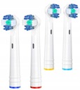 8x NÁSTAVCE NA ELEKTRICKÚ KEFKU ORAL-B 3D BIELA NÁHRADA Značka Oral-B