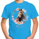 ФУТБОЛКА ДЕТСКАЯ ЛОШАДИ 104 СУПЕР КАЧЕСТВО