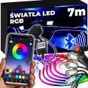 Оптоволоконное автомобильное освещение RGB светодиодная лента 7м APKA+PILOT KIT XL