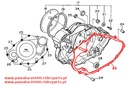 USZCZ.POKR.SPRZEG./YAMAHA XTZ660 91-97/