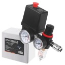 ВИКЛЮЧАТЕЛЬ ТИСКУ PRESOSTAT DO КОМПРЕСОРА 12BAR 230V KRAFT&DELE KD5852  (17857714049) фото min 9
