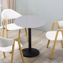 Okrúhly vodeodolný obal na stôl Obrus Druh stôl a stoličky
