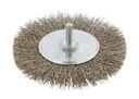 SZCZOTKA DRUCIANA TARCZOWA 100MM HT7D713