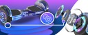 HOVERBOARD SKATEBOARD LED REPRODUKTORY BT 10' CHRÁNIČE Model hoverboard