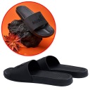 Простые шлепанцы для бассейна COOL KUBOTA, ЧЕРНЫЕ, размер 37