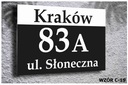 Табличка АДРЕСНАЯ ДОСКА АЛЮМИНИЕВАЯ НОМЕР ДОМА 20х30.