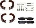 КОЛОДКИ+ТОРМОЗНЫЕ КОЛОДКИ+ПРУЖИНЫ HYUNDAI TUCSON KIA SPORTAGE ЗАДНИЕ
