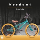 Детский горный велосипед 20 дюймов MTB Shimano 6 скоростей Verdant Rowan