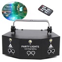 Лазерное сценическое освещение RGB DMX с 9 глазами