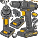 АККУМУЛЯТОРНАЯ ДРЕЛЬ-ДРЕЛЬ УДАРНАЯ ДРЕЛЬ 20 В Li-Lon 2xAKU