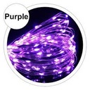ПРОВОДНЫЕ ЛАМПЫ 30 LED ПУРПУРНЫЕ 3 м